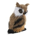 thumbnail image 1 of koolsoo Mini Simulation Owl Animal Home Decoration Simulation Artificial Owl Left, 1 of 7
