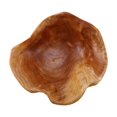 thumbnail image 4 of Tazón de fruta para el hogar, plato de caramelo de madera, raíz tallada de 20-24 cm Afortunado Sencillez, 4 of 4