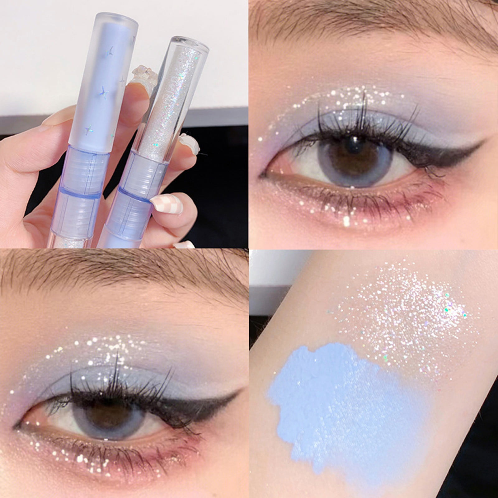 Neon Makeup Eye Brightener Stick Highlighter Makeup Pearls for Eyes Makeup Exobee5 Makeup Forever Two Faced Make up Kits Adult Makeup Packs Eye Pencil under Eye Brightener for