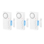 Greencycle Door Alarm When Opened,Door and Window Alarm,Door Alarm Delay,108dB Loud Sound,4 Mode,Volume Adjustable,for Home Security,Kids Safety, Garage,Refrigerator, Apartment,Office,3PK