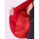 thumbnail image 5 of CHAQUETA CORTA ABIERTA INSPIRADA EN CHIC para Mujer, Bolero de Piel Sintética de Manga Larga, Abrigo de Invierno M Rojo, 5 of 6