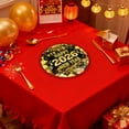 thumbnail image 4 of 2026 New Year Party Tableware Set - 16/20 Pc Disposable Paper Plates (9in & 7in), Cups, Napkins for NYE Celebration & Decor,A, 4 of 6
