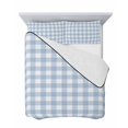 thumbnail image 7 of Light Blue Plaid Twin Size Down Alternative Comforter, Lightweight Comforter Quilt Bedding Set with Pillow Shams Modern Minimalist Country All Seasons Bed Comforter Duvet Insert 68"x86", 7 of 7