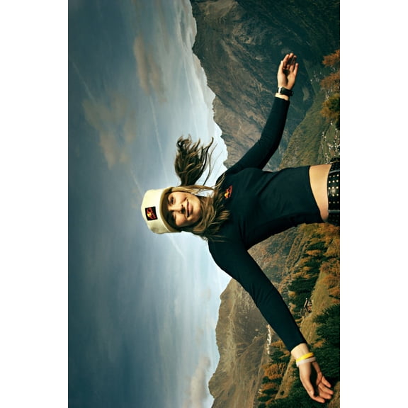 Best Posters Lindsey Vonn 11inx17in Mini Poster Mountain Sceve 11x17 poster Color Category: Multi, Unframed, Ages: Adults