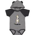 thumbnail image 3 of Inktastic Curious Greyhound Boys or Girls Baby Bodysuit, 3 of 5
