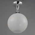 thumbnail image 5 of Maxim 21229Mr Neve 9" Wide Semi-Flush Globe Ceiling Fixture - Chrome, 5 of 7