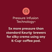 Keurig K-Crema Single Serve K-Cup Pod Coffee Maker