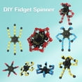 thumbnail image 2 of DIY Fidget Spinner Hand Finger Spinner Changeable Chain Shape 360° High-speed Rotation Bearing Focus Toy for ADHD Anxiety Autism Adults Children Anti Stress, 2 of 8