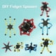thumbnail image 3 of Irfora DIY Fidget Spinner Hand Finger Spinner Forma de cadena cambiable 360 ° Rotación de alta velocidad Teniendo Focus Toy para TDAH Ansiedad Autismo Adultos Niños Antiestrés Irfora Hilandero, 3 of 7