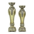 thumbnail image 2 of D'Lusso Designs Ivoria Design Two Piece Hurricane Candlestick Set, 2 of 2