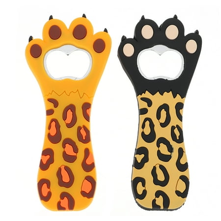 

2pcs Adorable Cat Paw Bottle Opener Convenient Beer Opener Bottle Opener Tool