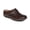 brown, variant on Aetrex Women's Libby Slip On Comfort Leather Orthopedic Clog Slippers for Women