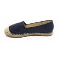 thumbnail image 5 of Women's Forever Young Faux Leather Embossed Woven Weaved Tip Espadrille, 5 of 5