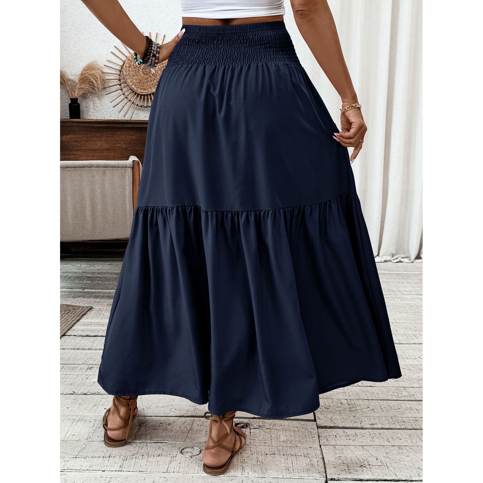 HomeGardon Maxi Skirts for Women 2025,Fashion Women Casual