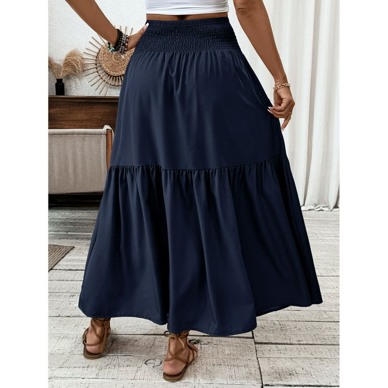 HomeGardon Maxi Skirts for Women 2025,Fashion Women Casual