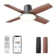 thumbnail image 1 of Ventilador de techo Dreo con luces, 12 velocidades, 3 modos de ventilador, 44 pulgadas, negro, 1 of 7