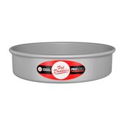 Fat Daddio's PRD-82 Round Cake Pan, 8 x 2 Inch, Silver