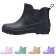 thumbnail image 6 of Oyedens Rain Boots Women Rubber Waterproof Slip Resistant Outdoor Garden Boots Fishing Short Rainboots, 6 of 7