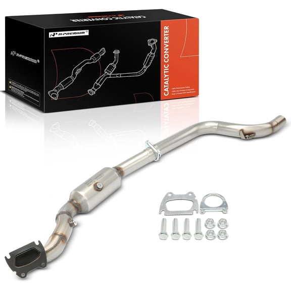 A-Premium Front Left Catalytic Converter Kit Direct-Fit Compatible with Dodge Charger 2016-2021 3.6L, Challenger 2016-2021 3.6L & Chrysler 300 2016-2021 3.6L, EPA Compliant