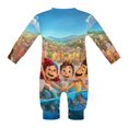 thumbnail image 6 of Luca Baby Long Sleeve Footless, Infant Playsuit Romper Jumpsuits for Boys Girls, 6 of 8