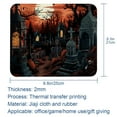 thumbnail image 5 of Halloween Square Gaming Mousepad Desk Mat Non-Slip Rubber Bottom Printed 8.3x9.8 Inch Suitable for Office and Gaming, 5 of 6