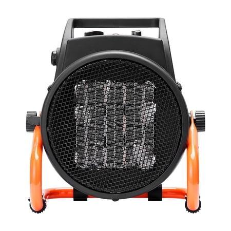 KFFKFF Greenhouse Warmer, 1500W PTC Rapid Warming with Overheating Safeguard, 3-Speed Adjustment Compact Growth Chamber Warmer, Electric Movable Heat Fan for Greenhouse, Blossom Space, Work Area