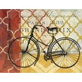thumbnail image 2 of Nan 18x15 White Modern Wood Framed Museum Art Print Titled - Cyclisme I, 2 of 4