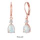 thumbnail image 4 of Sonducket Pendientes colgantes de ópalos de fuego elegantes, aretes colgantes de lágrima de Color chapado a la moda y llamativos Ropa, zapatos y accesorios Miscelánea oro rosa, 4 of 6