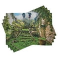 thumbnail image 1 of Ambesonne Nature Place Mats Set of 4, Floral Ivy Theme, Standard Size, Multicolor, 1 of 6