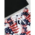 thumbnail image 4 of Newborn Baby Boy 4th of July Outfit Sleeveless USA Tank Tops T-Shirt  6M 12M 18M 24M 3Y American Flag Shorts 2Pcs Summer Clothes, 4 of 10