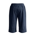 thumbnail image 5 of Dresfit Mens Corduroy Shorts Long Baggy Shorts 2026 Summer Multi Pockets Drawstring Vacation Bottoms Loose Waistband Lounge Holiday Bermuda Shorts 3XL, 5 of 5