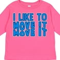 thumbnail image 4 of Inktastic I Like to Move It Move It Boys or Girls Long Sleeve Toddler T-Shirt, 4 of 5