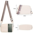 thumbnail image 2 of Crossbody Bags for Women Trendy Crossbody Camera Bag Purse Genuine Leather Crossbody Purse Guitar Strap Shoulder Bag, 2 of 6