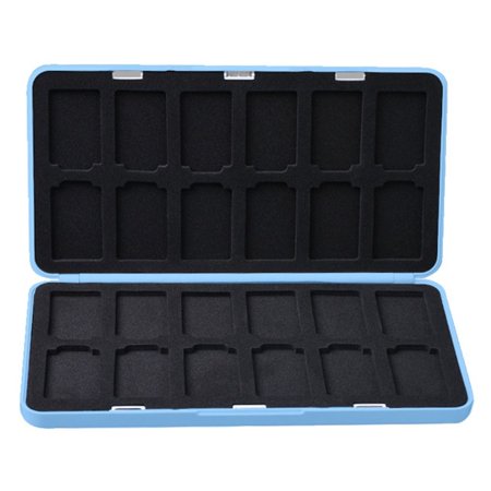 Portable for Nintendo Switch Accessories Hard Shell Storage Box Card Holder Game Card Case Card Storage BLUE