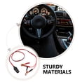 thumbnail image 3 of Mobutofu truck jumper cable Booster Line Red Silicone 1Pack Battery Charging, 3 of 8