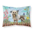 thumbnail image 1 of Carolines Treasures CK1221PILLOWCASE Chinese Crested Spring Fabric Standard Pillowcase, 1 of 2