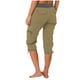 thumbnail image 4 of WILLBEST Pantalones Casuales de Verano para Mujer, Ligeros, con Bolsillos para Exteriores, Pantalones Cortos Cargo Recortados Versátiles para Uso Diario XXXL, 4 of 6