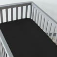 thumbnail image 3 of Bare Home Crib Fitted Sheet Ultra-Soft Microfiber, 3 of 5