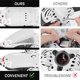thumbnail image 3 of Remote Control Shark Pool Toys for Kids Age 8-12,2.4Ghz Waterproof RC Boat,Toy Shark with Light for 60 Mins Play,Gift for Boys Girls, 3 of 5