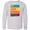 AC-Heather Grey, variant on Running Eat Sleep Triathlon Repeat Long Sleeve Youth T-Shirt