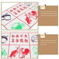 PATKAW 4 Sheets of Paper Game Game Playing Drawing Props Drawing Craft
