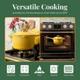 thumbnail image 4 of Larder and Vine 2.2 qt Enameled Cast Iron Simmer Pot with Lid | Non Stick, Non Toxic, 4 of 8