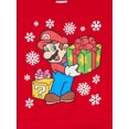 thumbnail image 2 of Super Mario Boys Christmas Graphic Sweatshirt and Sweatpants Set, 2 Piece, Sizes 4-12, 2 of 3