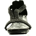 thumbnail image 3 of Fabulous Girls Lety-73K Fashion Rhinestone T-Strap Platform Dress Heel Sandals, 3 of 4