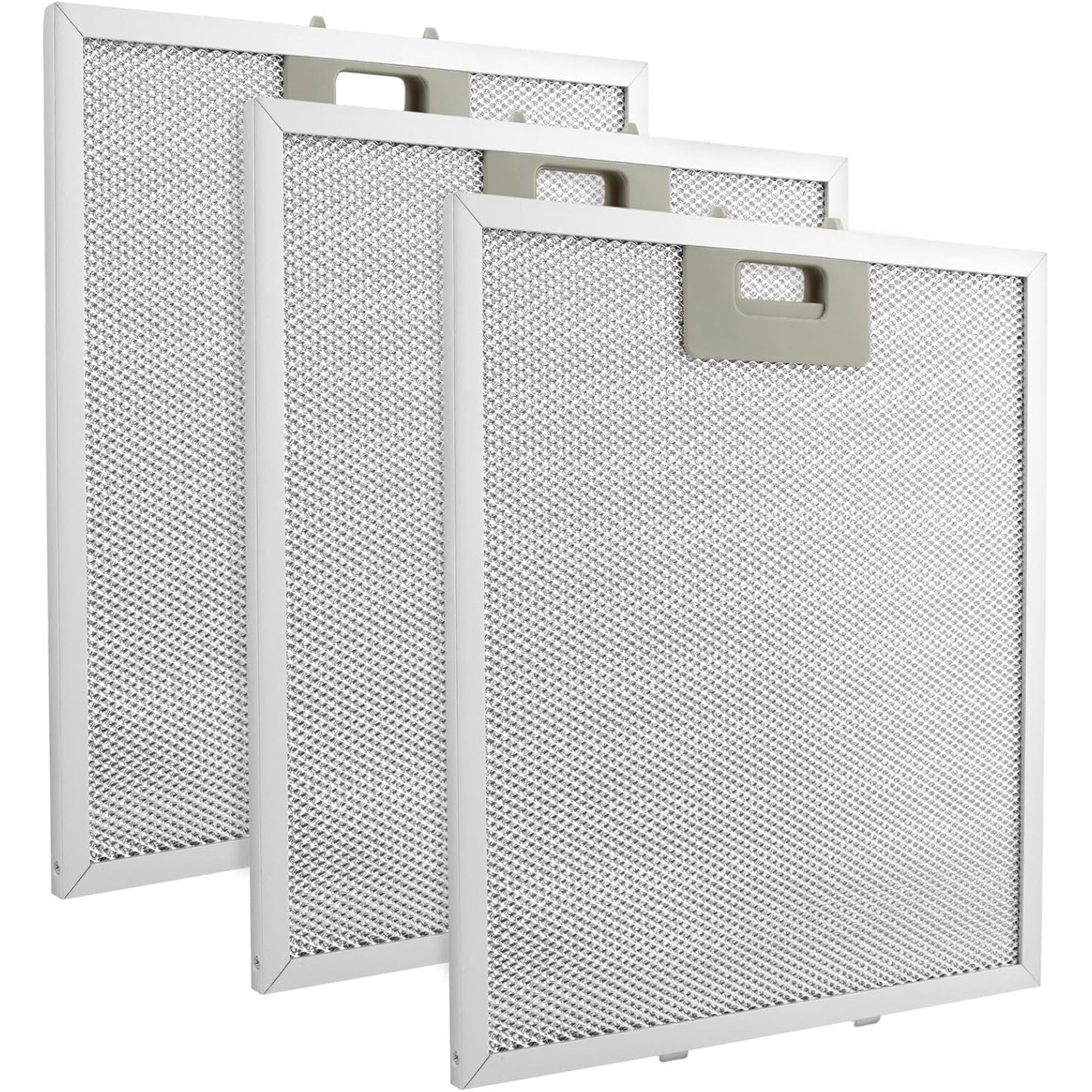 3Pack W10169961A Ran Hood Filter Replacement, 5-Layer Aluminum Mesh Hood Grease Filter 10.5 x 12 Inch Fit for , for Kitchen Aid, for Jenn-Air Ran Hoods