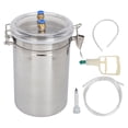 thumbnail image 2 of Manual Milking Machine, Simple Installation Manual Goat Milker 2L Capacity Stainless Steel With Transparent Lid For Milk Plant Farm, 2 of 8