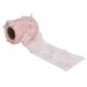 thumbnail image 3 of Rollos de tul Estilo elegante Patrón tridimensional Cinta de colores brillantes para decorar bodas Rosa albaricoque, 3 of 5
