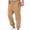 ZA-Khaki-mens sweatpants, variant on Sweatpants for Men with Zipper Pockets Athletic Joggers Pants Comfortable Lightweight Drawstring Soft Fleece Gym Running Joggers Mens Active Casual Lounge Pants S-3XL
