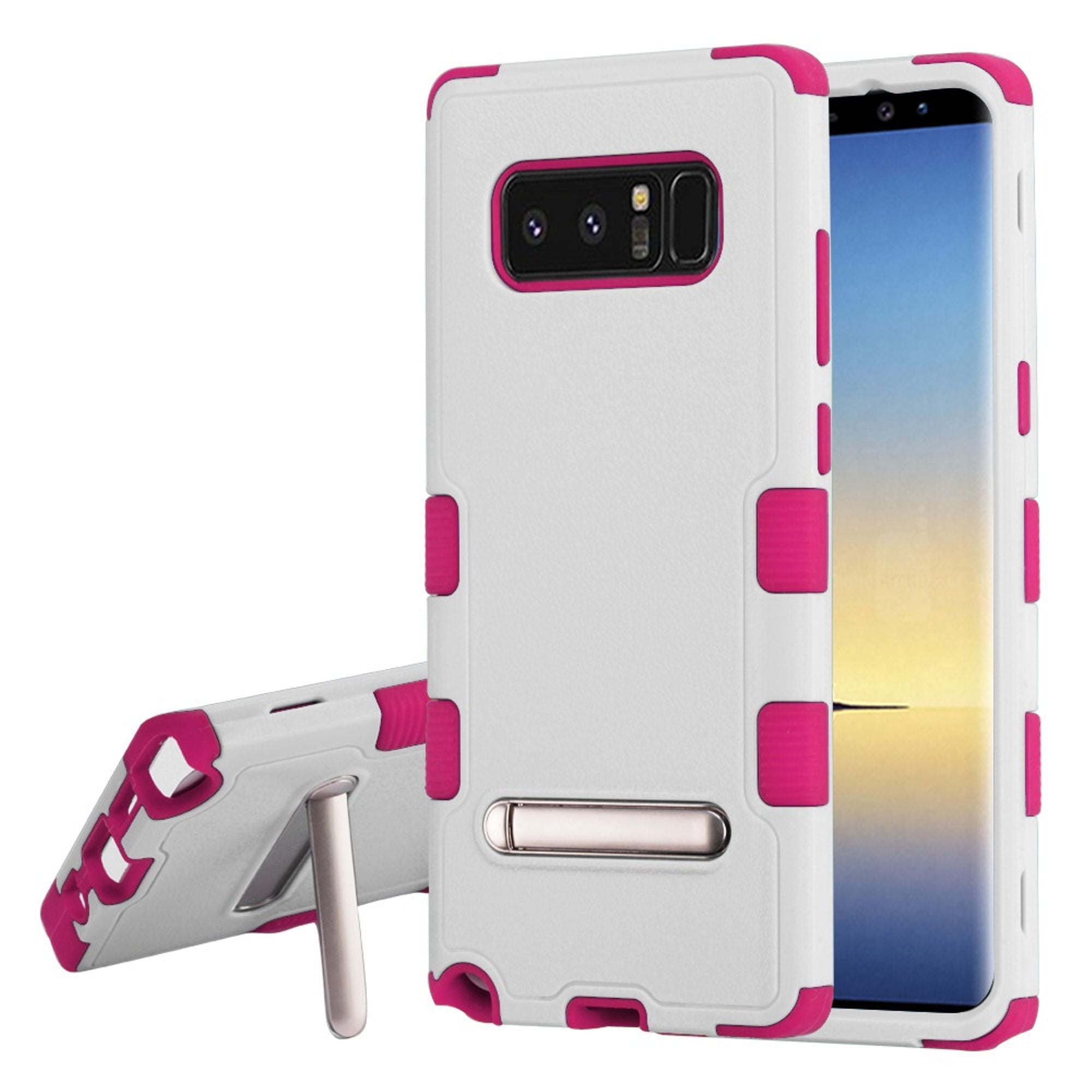 Samsung Galaxy Note 8 Case, by Insten Tuff Dual Layer Hybrid Stand PC