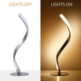 thumbnail image 2 of Lampe de Table Spirale LED Blanc Chaud Lampe de Chevet Chambre (Blanc Chaud), 2 of 3